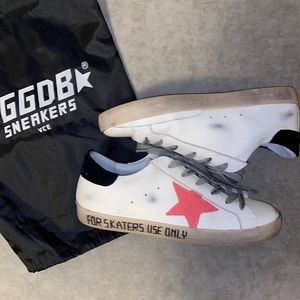 Golden Goose // For skater use only pink star shoes